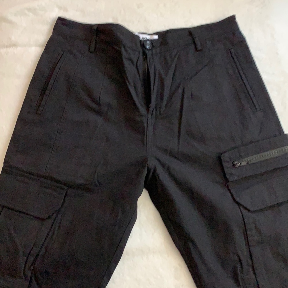Cargo pants black fashion nova size M men